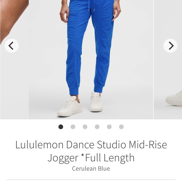 lululemon athletica Blue studio Track Pants - Picture 7 of 11